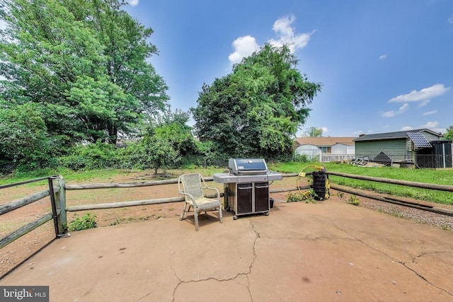 526 Azalea St, Culpeper, VA 22701 - view of patio / terrace with area for grilling
