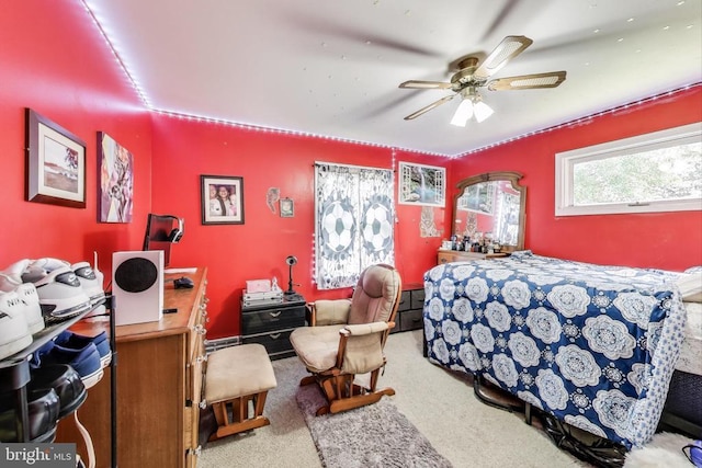 526 Azalea St, Culpeper, VA 22701 - carpeted bedroom with a ceiling fan