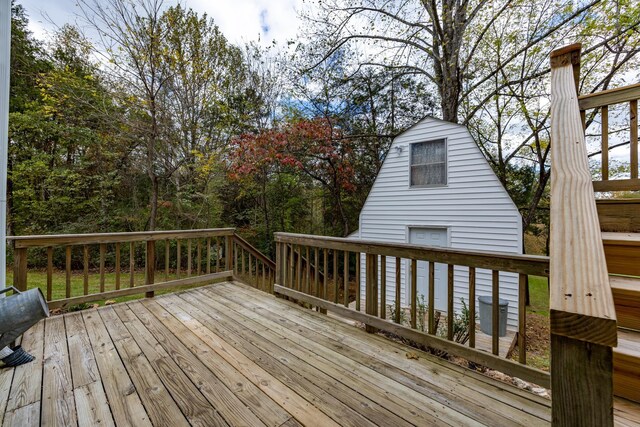 153 Heritage Hill Ln, Rochelle, VA 22738 - view of deck