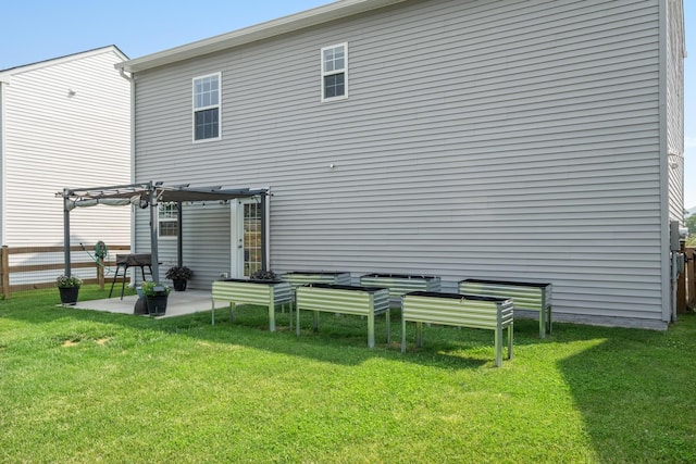 200 Overview St, Waynesboro, VA 22980 - back of house featuring a pergola and a patio area