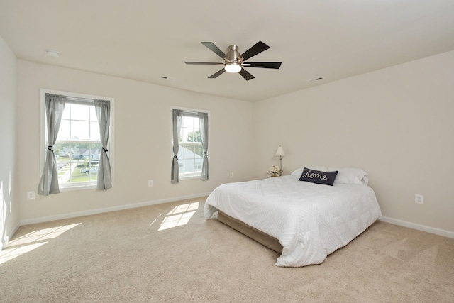 200 Overview St, Waynesboro, VA 22980 - bedroom featuring light colored carpet and ceiling fan