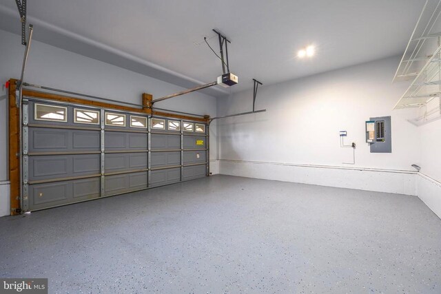 203 Birdie Rd, Locust Grove, VA 22508 - garage featuring a garage door opener and electric panel