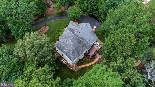 13515 Perimeter Dr, Fredericksburg, VA 22407 - view from above of property