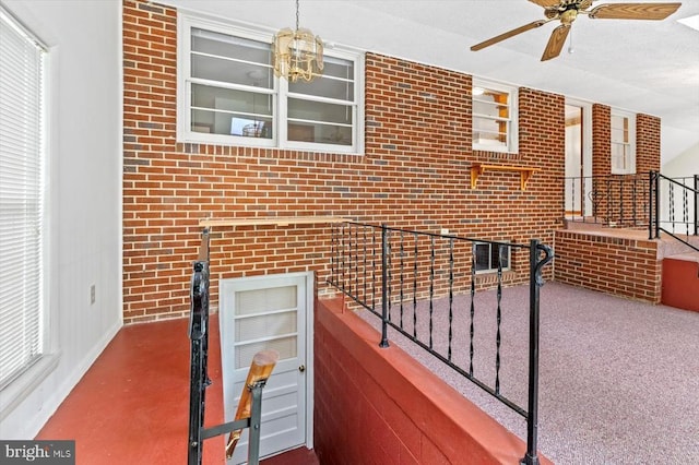 5524 Hickory Ridge Rd, Spotsylvania, VA 22551 - view of patio with ceiling fan