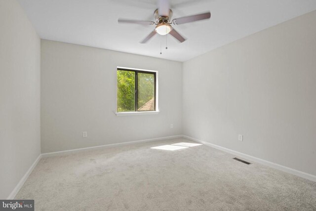 1132 Amber Ridge Rd, Charlottesville, VA 22901 - spare room featuring carpet flooring and ceiling fan