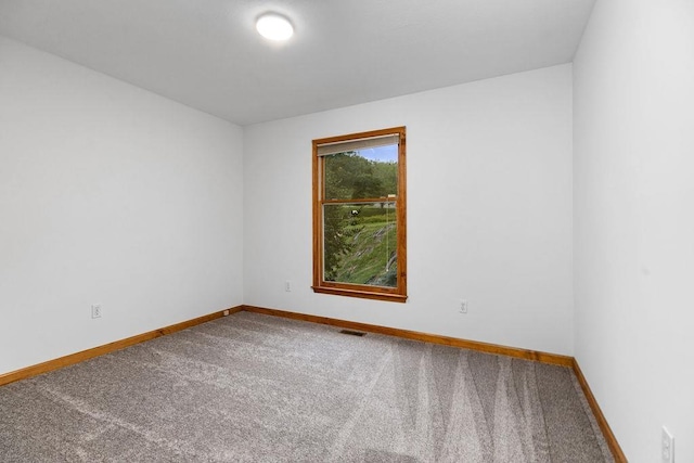 163 Valley View Ave, Mount Sidney, VA 24467 - spare room featuring carpet flooring and baseboards