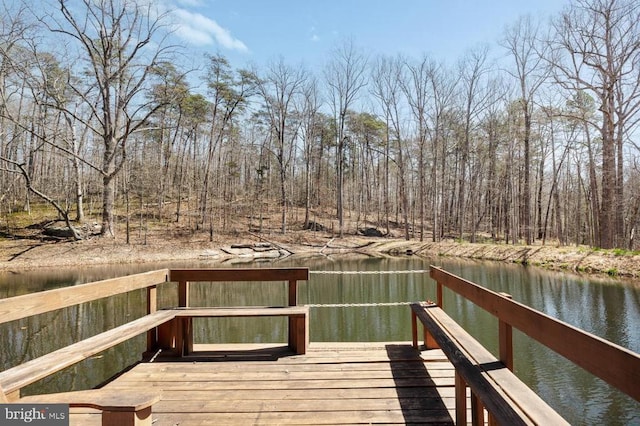  - dock with a water view