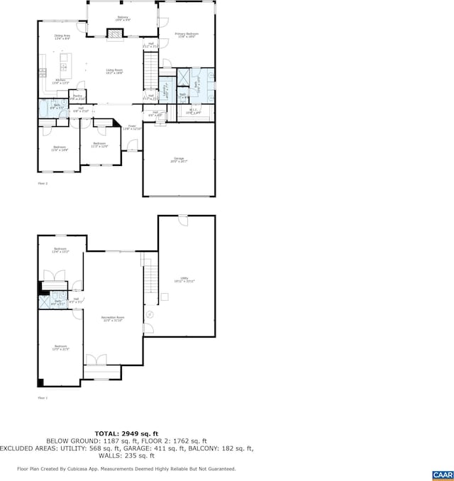 281 Manor Blvd, Palmyra, VA 22963 - property floor plan