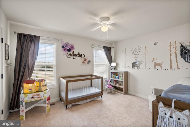 11405 Owls Nest Ct, Spotsylvania, VA 22551 - bedroom featuring multiple windows, carpet, and baseboards