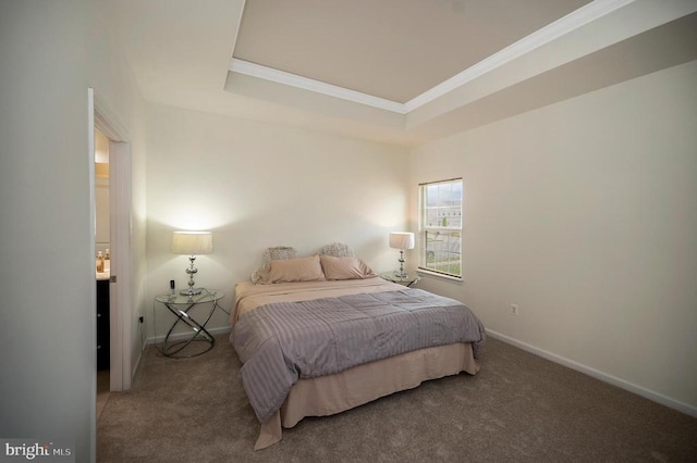 9323 Wood Creek Cir, Fredericksburg, VA 22407 - carpeted bedroom with crown molding and baseboards
