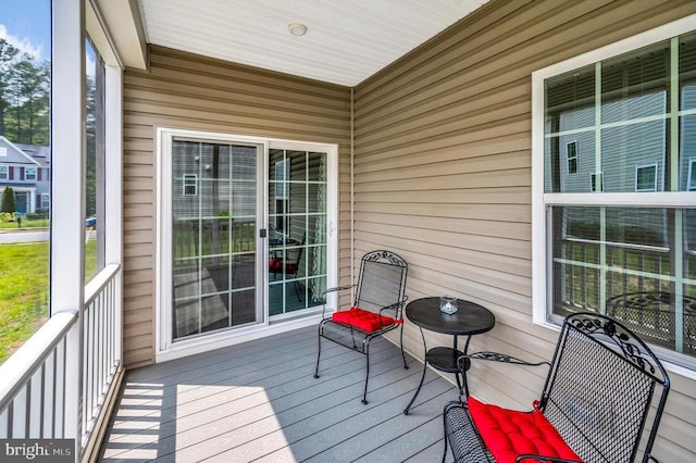9323 Wood Creek Cir, Fredericksburg, VA 22407 - view of deck