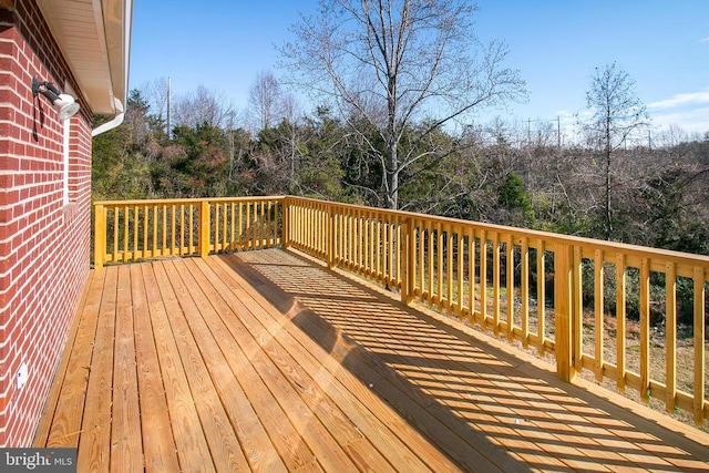 19196 Ferguson Ln, Jeffersonton, VA 22724 - view of wooden deck