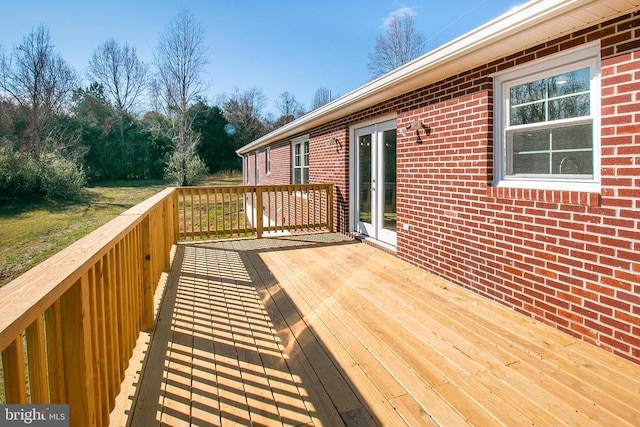 19196 Ferguson Ln, Jeffersonton, VA 22724 - view of deck