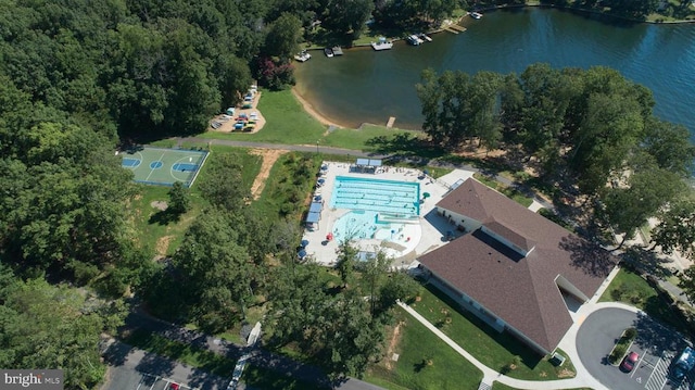 119 Birchside Cir, Locust Grove, VA 22508 - view of property location with a pool area and a nearby body of water