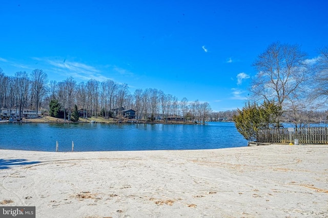119 Birchside Cir, Locust Grove, VA 22508 - water view featuring fence