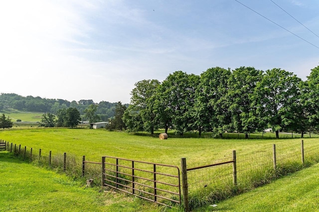 4490 N Valley Pike, Rockingham, VA 22802 - view of yard featuring a view of countryside