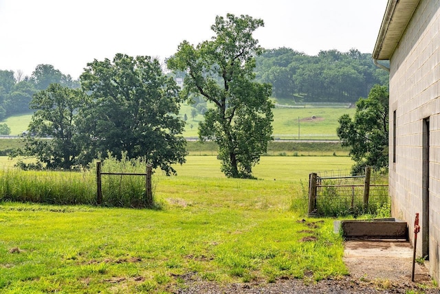 4490 N Valley Pike, Rockingham, VA 22802 - view of green lawn featuring a view of countryside