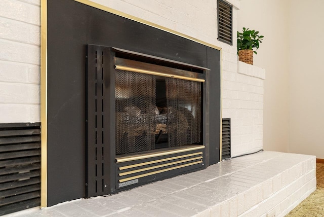 4490 N Valley Pike, Rockingham, VA 22802 - detailed view of a glass covered fireplace