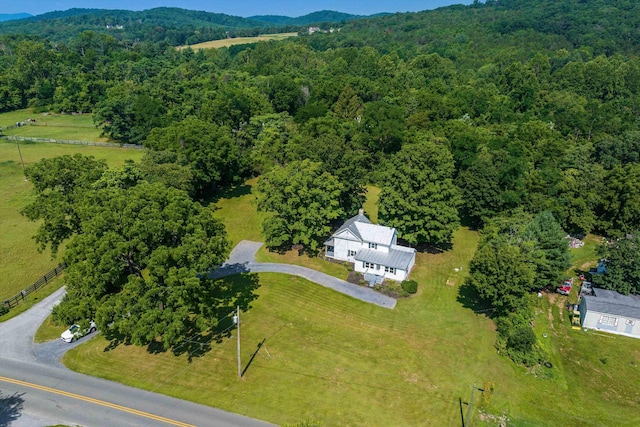 3914 Ida Rd, Luray, VA 22835 - view from above of property featuring a forest