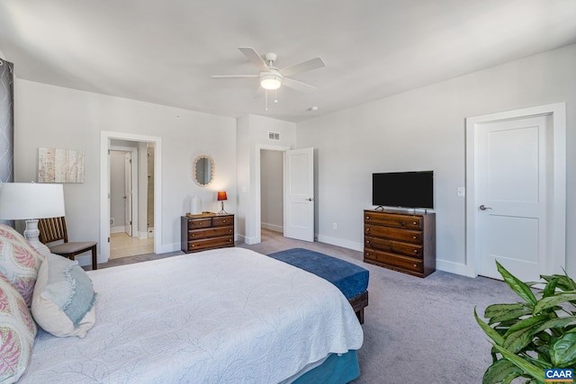 802 Wesley Ln Unit B, Charlottesville, VA 22911 - bedroom featuring carpet flooring and a ceiling fan