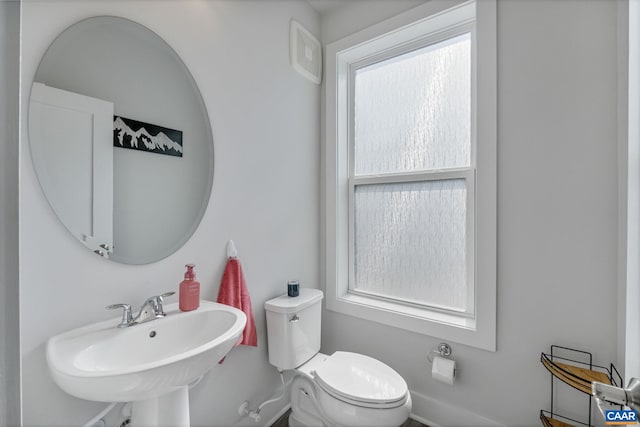 802 Wesley Ln Unit B, Charlottesville, VA 22911 - half bathroom with a sink and toilet
