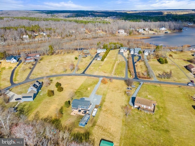 26438 Pennfields Dr, Orange, VA 22960 - bird's eye view featuring a water view
