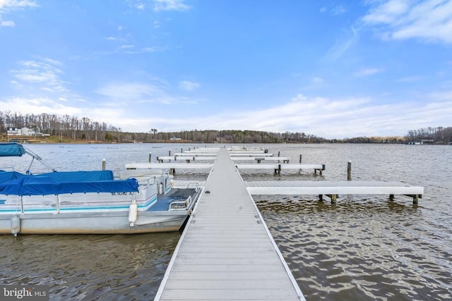 26438 Pennfields Dr, Orange, VA 22960 - view of dock with a water view