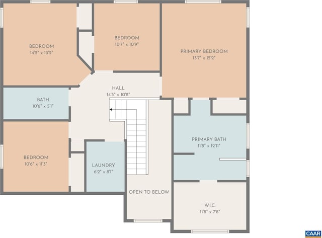 353 Bayberry Way, Charlottesville, VA 22911 - view of home floor plan
