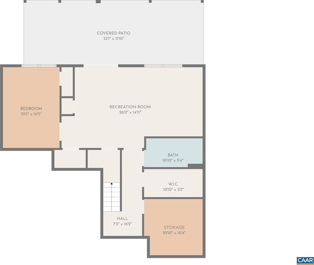 353 Bayberry Way, Charlottesville, VA 22911 - view of room layout