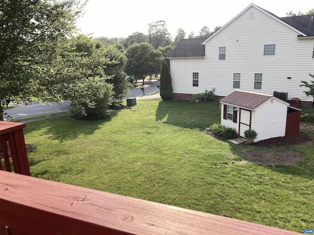 353 Bayberry Way, Charlottesville, VA 22911 - view of grassy yard with an outdoor structure