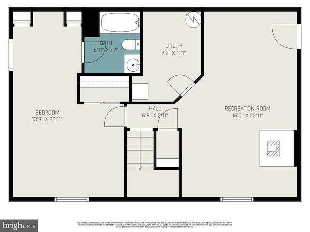 8452 Turnbull Rd, Warrenton, VA 20186 - floor plan / room layout