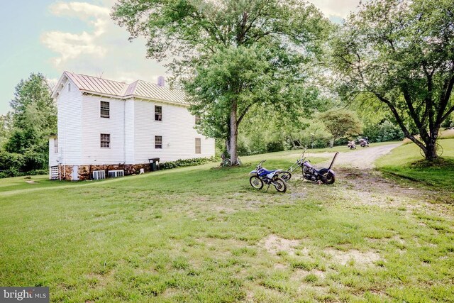 43 Briar Patch Ln, Boston, VA 22713 - view of grassy yard featuring central AC unit