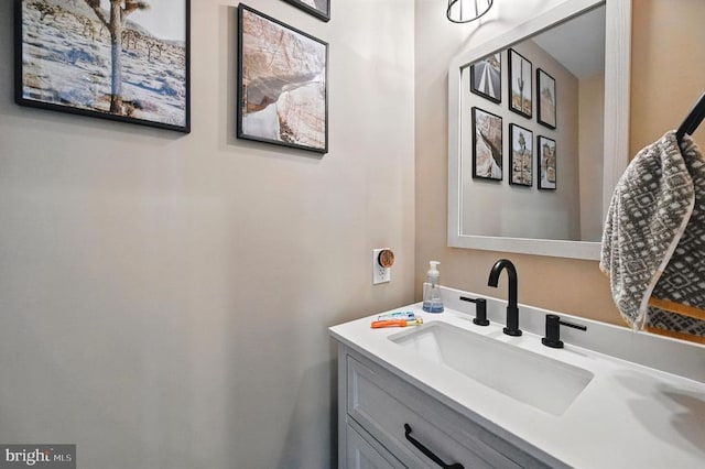  - bathroom featuring vanity