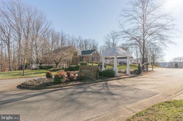 3714 Fairways Ct, Fredericksburg, VA 22408 - view of front of property with a gazebo