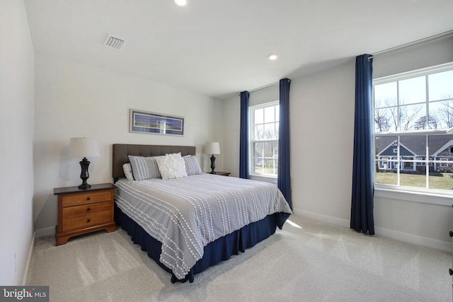 10909 Green Leaf Run, Spotsylvania, VA 22551 - bedroom featuring light colored carpet and recessed lighting