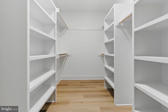 195 Promise Ln, Bumpass, VA 23024 - spacious closet featuring wood finished floors
