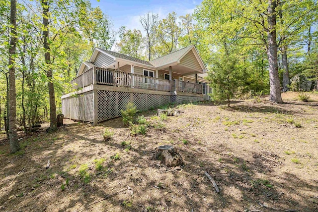 392 Passage Ln, Mcgaheysville, VA 22840 - view of rear view of house