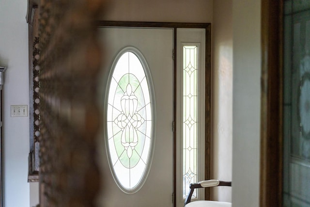view of foyer