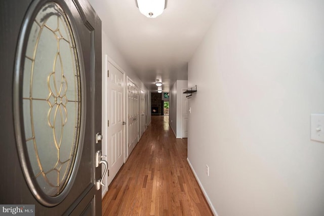 614 Yorktown Blvd, Locust Grove, VA 22508 - corridor featuring light wood-type flooring and baseboards