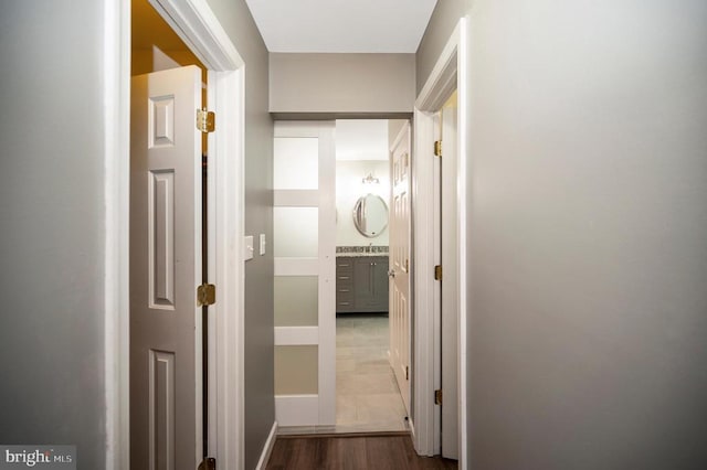 614 Yorktown Blvd, Locust Grove, VA 22508 - hallway featuring wood finished floors