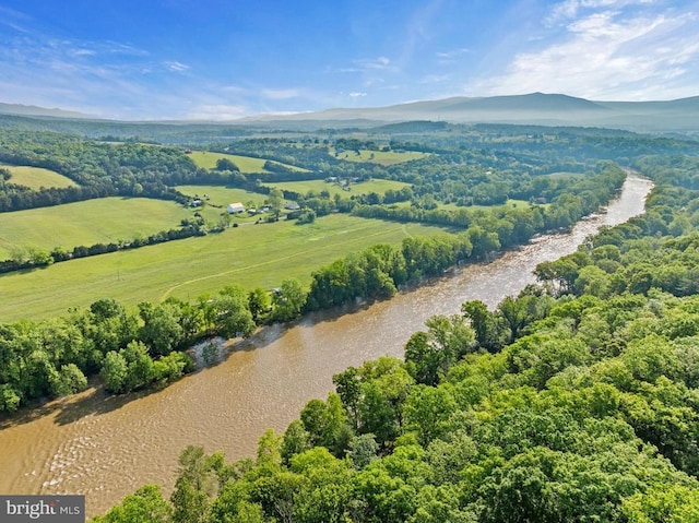 935 River Lodge Rd, Luray, VA 22835 - bird's eye view of a mountainous background