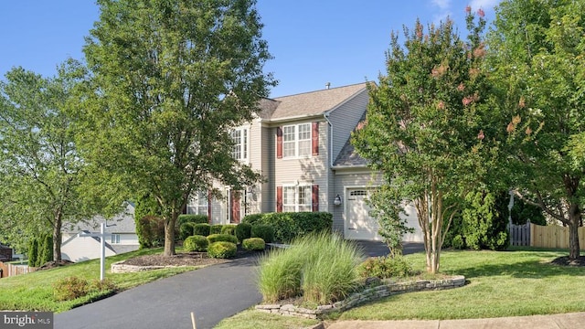 3801 Carlyle Ct, Fredericksburg, VA 22408 - view of front of home with an attached garage