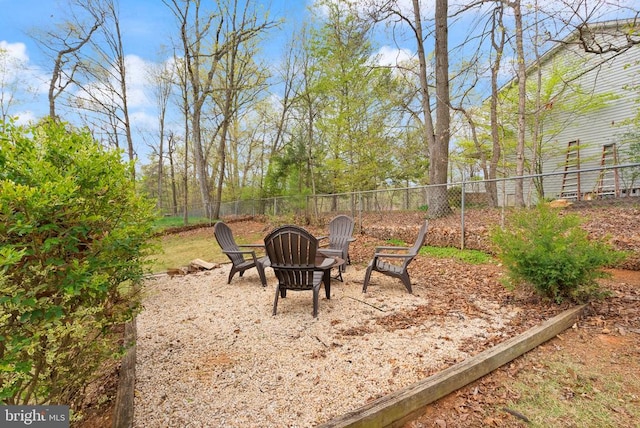  - view of fenced yard