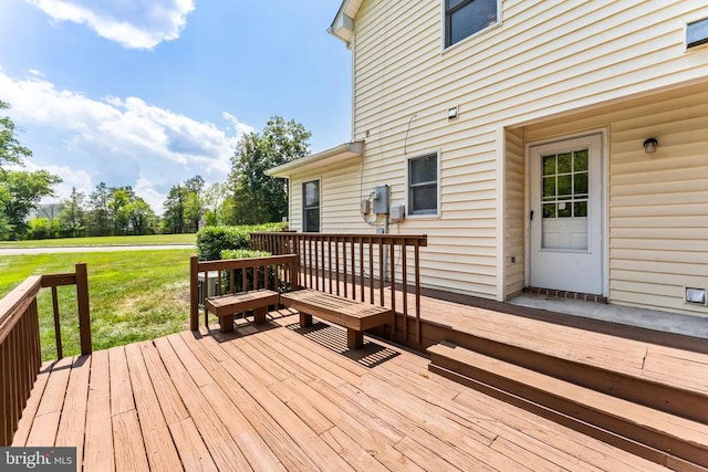 131 Wankoma Dr, Remington, VA 22734 - deck with a lawn