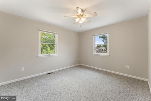 131 Wankoma Dr, Remington, VA 22734 - unfurnished room featuring ceiling fan and carpet