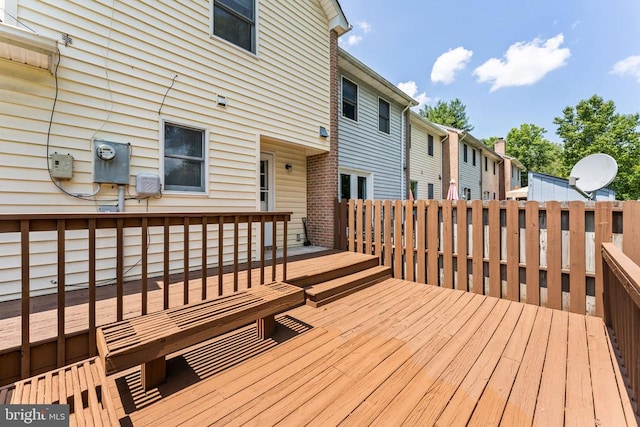 131 Wankoma Dr, Remington, VA 22734 - deck featuring a residential view