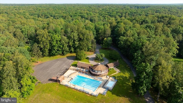 12521 Wilderness Park Dr, Spotsylvania, VA 22551 - bird's eye view of a forest