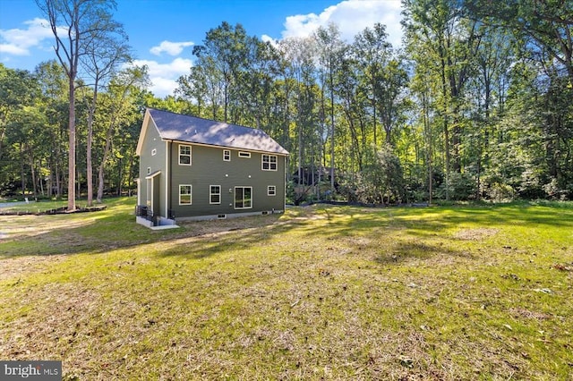 12521 Wilderness Park Dr, Spotsylvania, VA 22551 - back of house with a lawn