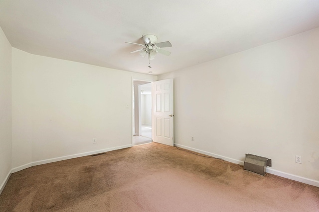 474 Stoney Run Rd, Buena Vista, VA 24416 - unfurnished room featuring ceiling fan and carpet flooring