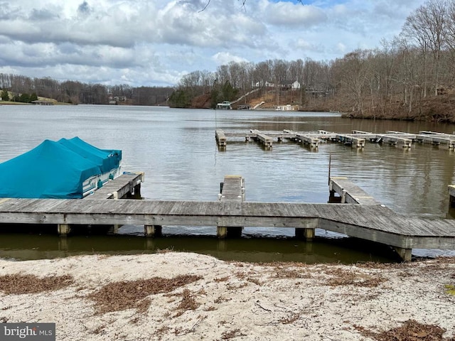 15604 Heth Dr, Mineral, VA 23117 - dock area with a water view